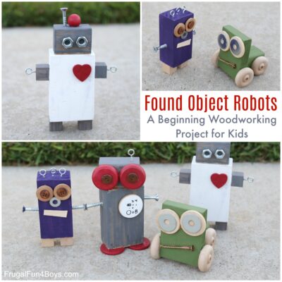 发现物体机器人:儿童木工项目的开端
