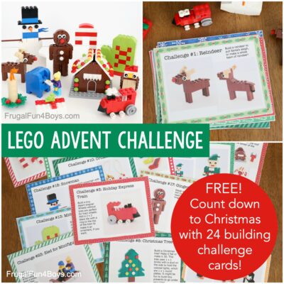 LEGO Advent Calendar {Building Challenges}
